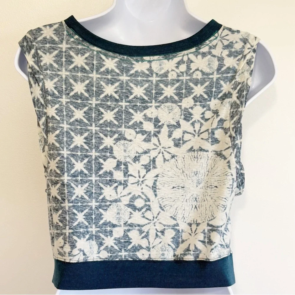 FREE PEOPLE MOVEMENT Undertow Twist Crop Top Tank Large - Picture 3 of 8